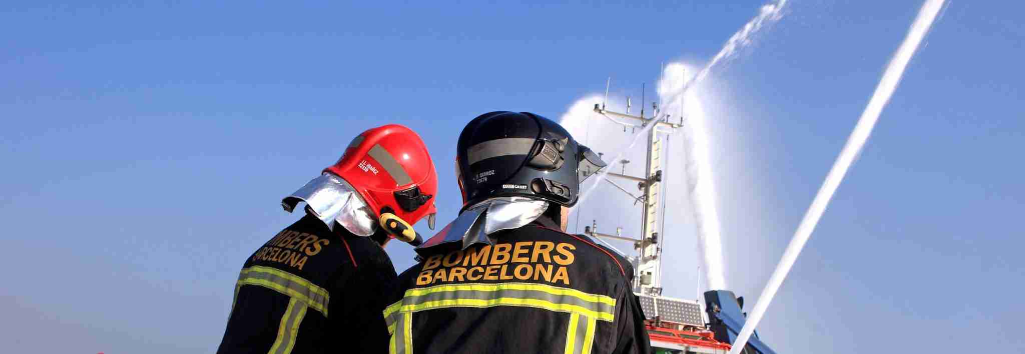 Prácticas de extinción con fuego real