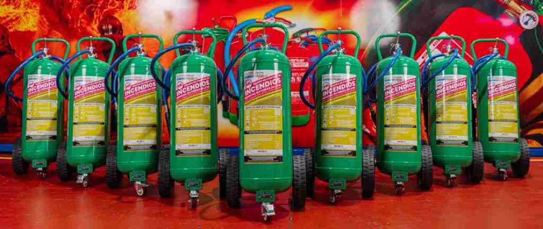 EcoFire · Agente y extintores